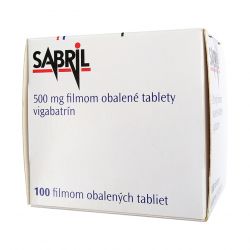 Сабрил (Вигабатрин) таблетки 500мг №100 (100 таблеток) в Новочебоксарске и области фото